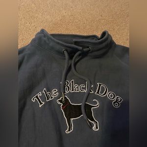 Black dog sweatshirt